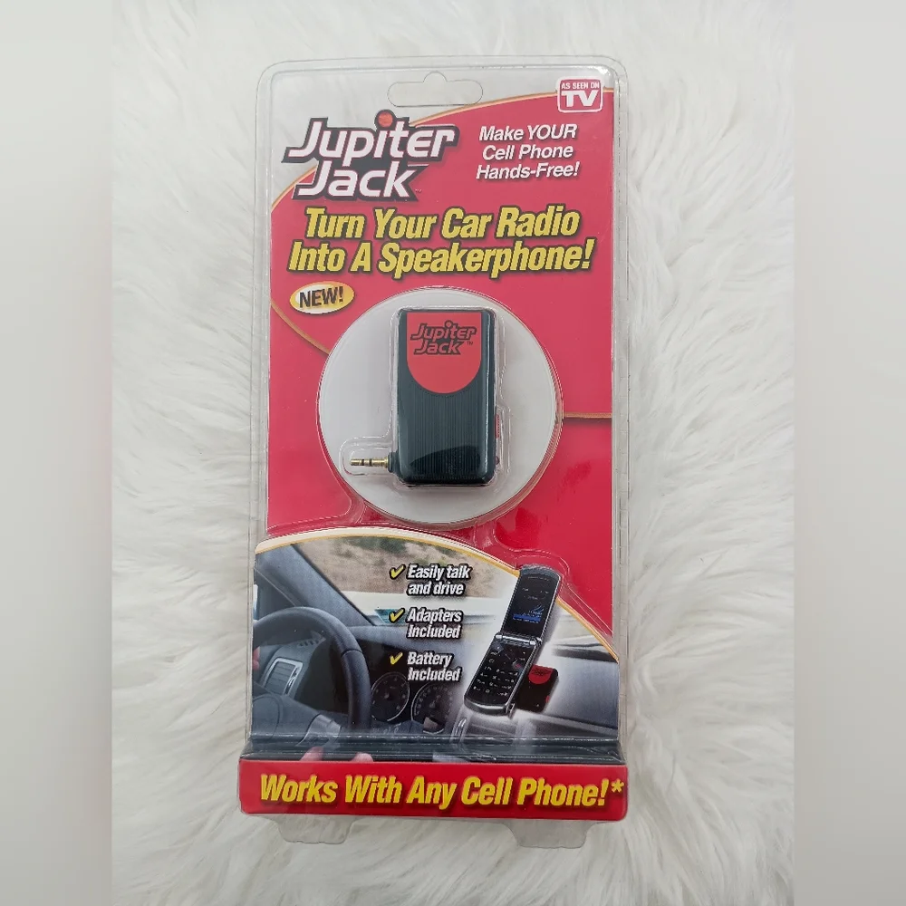 Jupiter Jack turn your car radio into a speakerphone.